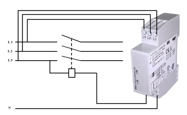 sơ đồ mạch điện bảo vệ mất pha